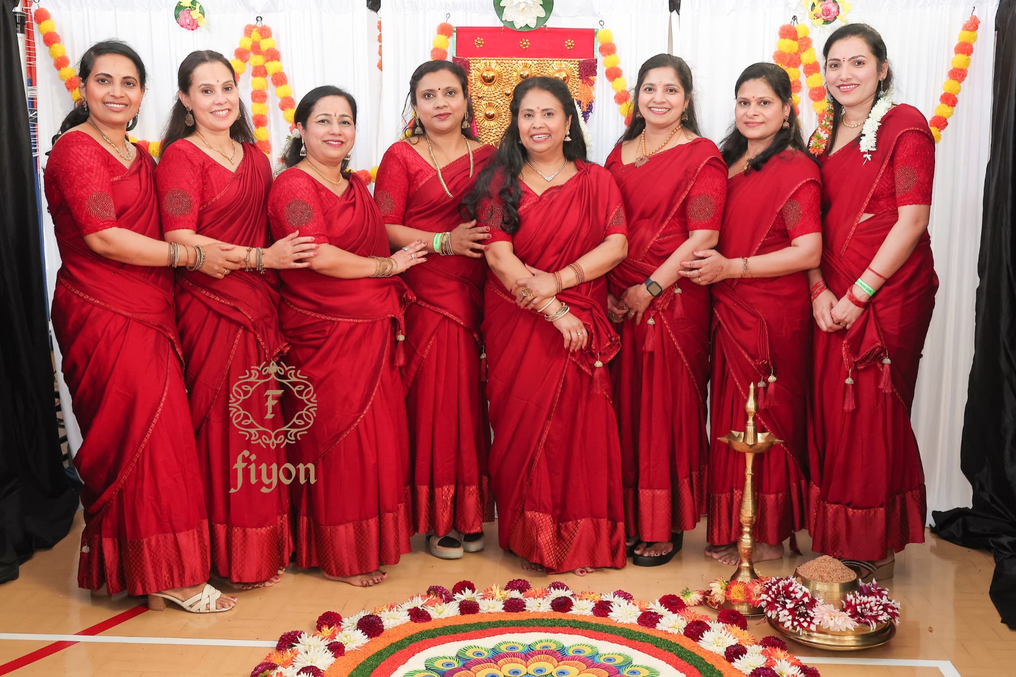 Uniform saree collection image 6
